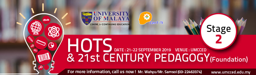 HOTS & 21st CENTURY PEDAGOGY (Foundation) Stage 2