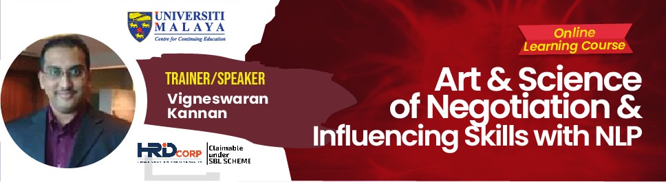Art & Science of Negotiation & Influencing Skills with NLP