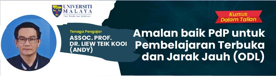 Amalan Baik PdP untuk Pembelajaran Terbuka dan Jarak Jauh (ODL)